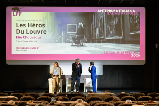 Lucca Film Festival 2026 Elie Chouraqui Presents The Italian Premiere Of The Film Les H&acirc; �� �&Acirc;&reg;Ros Du Louvre 