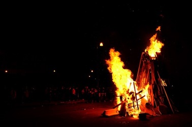 LA VAMPA DI SAN GIUSEPPE a Palermo. Fotografie di Giulio Azzarello ©2018. LA VAMPA DI SAN GIUSEPPE a Palermo. Fotografie di Giulio Azzarello ©2018.
