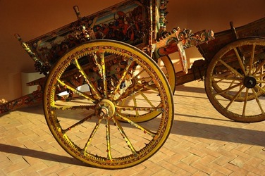 MUSEO DEL CARRETTO SICILIANO D Aumale. Fotografie di Giulio Azzarello &copy;2018.