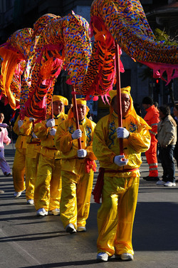 CAPODANNO CINESE panoramiche e particolari. Fotografie di Giulio Azzarello &copy;2014.