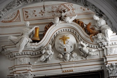 GLI STUCCHI DI GIACOMO SERPOTTA. Fotografie di Giulio Azzarello &copy;2018.