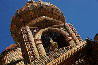 GLI ARCHI DI PASQUA a San Biagio Platani in Sicilia. Fotografie di Giulio Azzarello &copy;2014.