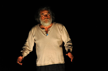 L ULISSE di e con Mimmo Cuticchio. Fotografie di Giulio Azzarello &copy;2014.