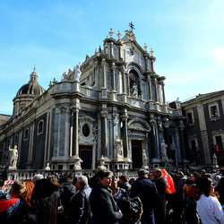 Festa di S.Agata a Catania. Fotografie di Giulio Azzarello ©2017.