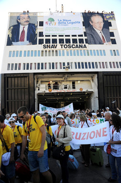 GIORNATE FALCONE E BORSELLINO a Palermo ogni anno. Fotografia di Giulio Azzarello &copy;2014.