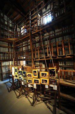 TRADIZIONI IN VIAGGIO mostra di pupi di Mimmo Cuticchio. Fotografie di Giulio Azzarello &copy;2014.