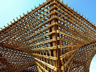 STRUTTURA di LEGNO BIENNALE di ARCHITETTURA di VENEZIA. Foto di G.Azzarello ©2018. STRUTTURA di LEGNO BIENNALE di ARCHITETTURA di VENEZIA. Foto di G.Azzarello ©2018.