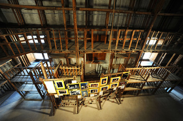 TRADIZIONI IN VIAGGIO mostra di pupi di Mimmo Cuticchio. Fotografie di Giulio Azzarello &copy;2014.