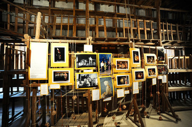 TRADIZIONI IN VIAGGIO mostra di pupi di Mimmo Cuticchio. Fotografie di Giulio Azzarello &copy;2014.