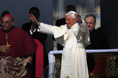 IL PAPA A PALERMO Papa Bendetto XVI. Fotografie di Giulio Azzarello ©2010 14.