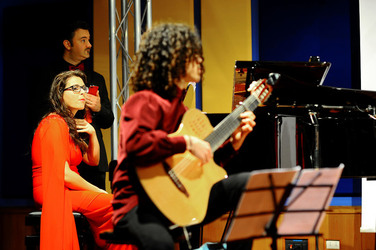 SPETTACOLO di Sara Favar&ograve; e della sua compagnia. Fotografie di Giulio Azzarello &copy;2015 2016.