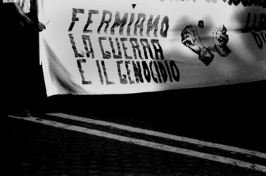 MANIFESTAZIONE per la pace nel curdistan turco. Fotografie di Giulio Azzarello &copy;2014.