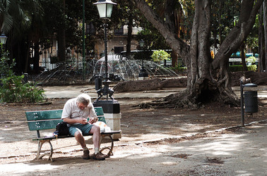 ANZIANI fotografie di Giulio Azzarello &copy;2014.