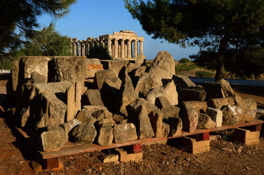 SELINUNTE il sito e parco archeologico. Fotografie di Giulio Azzarello &copy;2014.