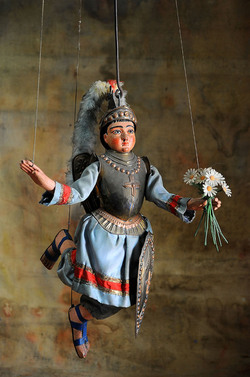 OPERA DEI PUPI dei maestri Mimmo e Nino Cuticchio. Fotografie di Giulio Azzarello &copy;2014.