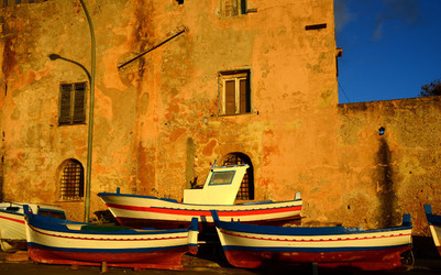 BORGATA MARINARA di SFERRACAVALLO in Sicilia. Fotografie di Giulio Azzarello &copy;2106.