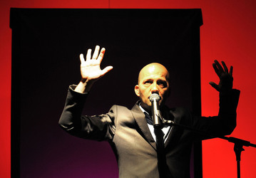 DARIO FERRARI E NINA LOMBARDINO attori italiani. Fotografie di Giulio Azzarello &copy;2014.