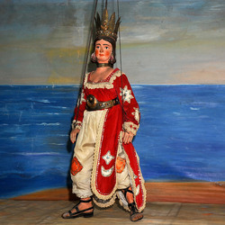 OPERA DEI PUPI dei maestri Mimmo e Nino Cuticchio. Fotografie di Giulio Azzarello &copy;2014.