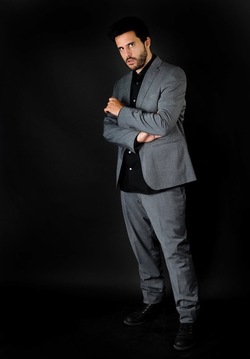 ALESSANDRO ACCARDI attore italiano. Fotografie di Giulio Azzarello &copy;2018.