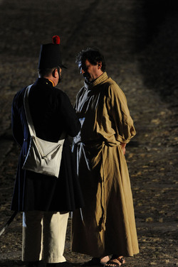 LA BATTAGLIA DI PONTE AMMIRAGLIO a Palermo lo sbarco dei mille . Fotografie di Giulio Azzarello &copy;2014.