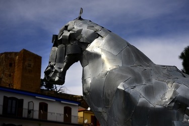 FIUMARA D ARTE Tusa. Fotografie di Giulio Azzarello &copy;2022.