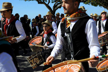 Tamburai siciliani di Agrigento. Fotografie di Giulio Azzarello &copy;2017.