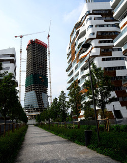 MILANO grattacieli e quartiere CITY LIFE. Fotografie di Giulio Azzarello &copy;2016.