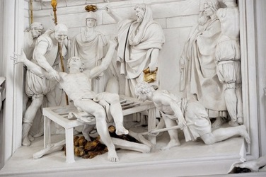 GLI STUCCHI DI GIACOMO SERPOTTA. Fotografie di Giulio Azzarello &copy;2018.