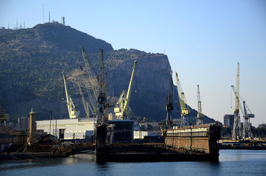 IL GOLFO E IL PORTO DI PALERMO. Fotografie di Giulio Azzarello &copy;2015 2016.