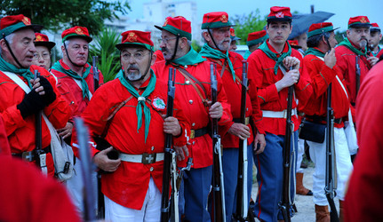 LA BATTAGLIA DI PONTE AMMIRAGLIO a Palermo lo sbarco dei mille . Fotografie di Giulio Azzarello &copy;2014.