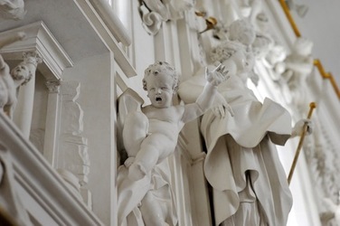 GLI STUCCHI DI GIACOMO SERPOTTA. Fotografie di Giulio Azzarello &copy;2018.