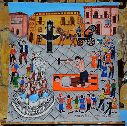 OPERA DEI PUPI dei maestri Mimmo e Nino Cuticchio. Fotografie di Giulio Azzarello &copy;2014.