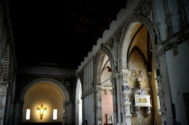 TEMPIO MALATESTIANO e SPIAGGIA di Rimini. Fotografie di Giulio Azzarello &copy;2016.
