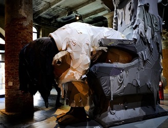 BIENNALE ARTE CONTEMPORANEA di Venezia Arsenale. Fotografie di Giulio Azzarello &copy;2020.