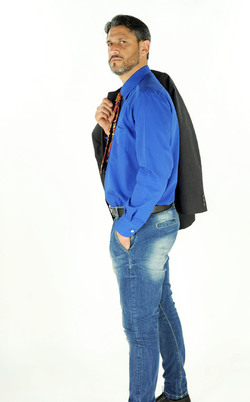 ROBERTO BONURA attore italiano. Fotografie di Giulio Azzarello &copy;2016.