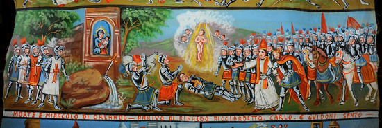 OPERA DEI PUPI dei maestri Mimmo e Nino Cuticchio. Fotografie di Giulio Azzarello &copy;2014.