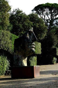 IGOR MITORAJ Giardino di Boboli. Fotografie di Giulio Azzarello &copy;2022.