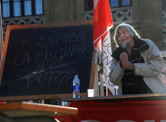 MARGHERITA HACK fotografie di Giulio Azzarello &copy;2014.