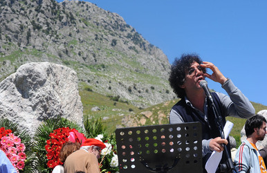 PORTELLA della Ginestra in Sicilia. Fotografie di Giulio Azzarello &copy;2014.