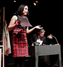 IL CABARET di Moschella Mul&egrave; attori e registi siciliani italiani. Foto di Giulio Azzarello &copy;2014.