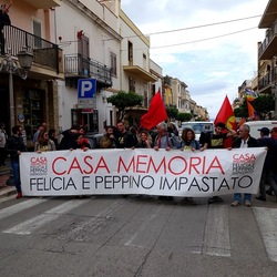 PEPPINO IMPASTATO. Fotografia di Giulio Azzarello &copy;2022.