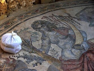 I MOSAICI della VILLA ROMANA DEL CASALE Piazza Armerina in Sicilia. Fotografie di Giulio Azzarello &copy;2014.