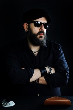 ALESSIO BOSCO musicista compositore. Fotografie di Giulio Azzarello &copy;2018.