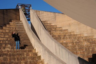 LA CHIESA MADRE a Gibellina nel Belice in Sicilia. Fotografie di Giulio Azzarello &copy;2014.
