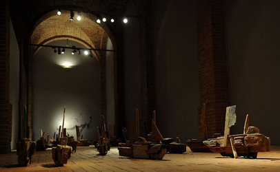 Installazione di Anne Clemence DeGrollee alla GAM di Palermo. Fotografie di Giulio Azzarello ©2017. Installazione di Anne Clemence DeGrollee alla GAM di Palermo. Fotografie di Giulio Azzarello ©2017.