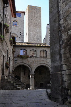 VITERBO e il suo centro storico. Fotografie di Giulio Azzarello &copy;2014.