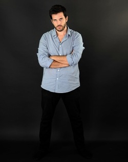 ALESSANDRO ACCARDI attore italiano. Fotografie di Giulio Azzarello &copy;2018.