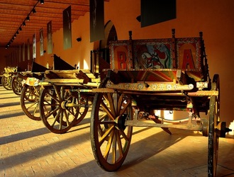 MUSEO DEL CARRETTO SICILIANO D Aumale. Fotografie di Giulio Azzarello &copy;2018.