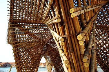 STRUTTURA di LEGNO BIENNALE di ARCHITETTURA di VENEZIA. Foto di G.Azzarello ©2018. STRUTTURA di LEGNO BIENNALE di ARCHITETTURA di VENEZIA. Foto di G.Azzarello ©2018.