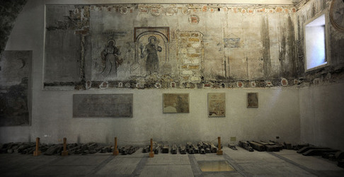 LA SALA DEGLI ARCHI allo Steri di Palermo. Fotografie di Giulio Azzarello &copy;2014.